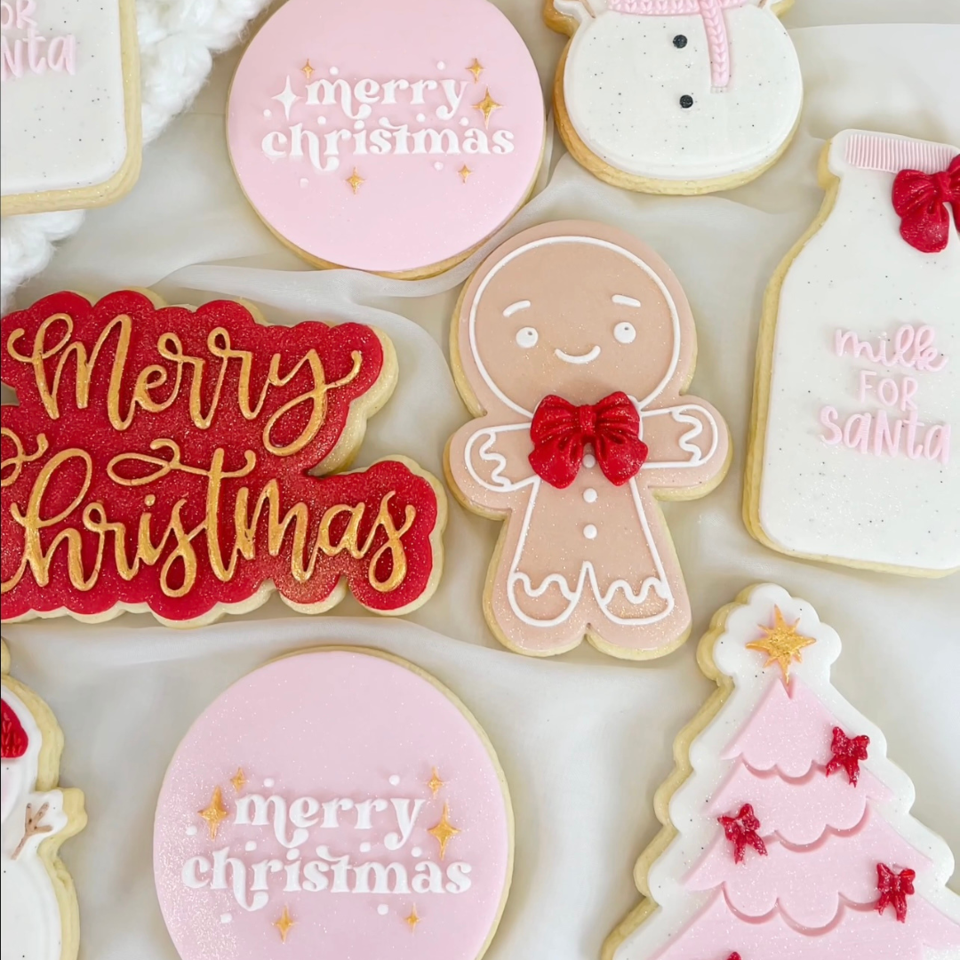 Lynda's Christmas Sugar Fondant Cookies